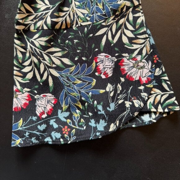 JJill Long Sleeve Floral Tunic Blouse Size Large - Picture 8 of 9